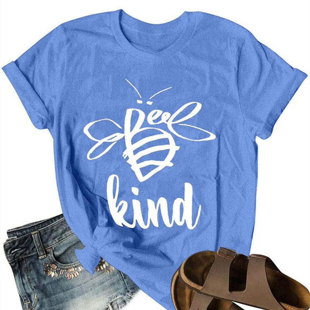 Bee Kind Round Neck Short Sleeve Top