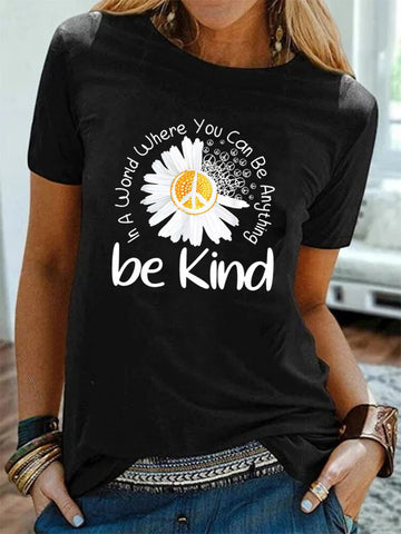 In A World Be Kind Piece T-Shirt