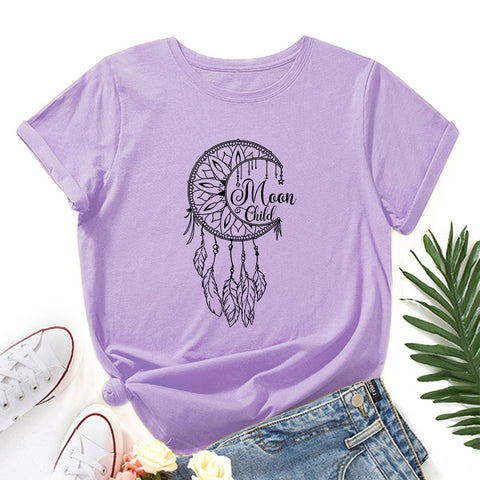 Moon Child Dream Catcher T-Shirt