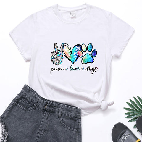 Peace Love Dogs T-Shirt