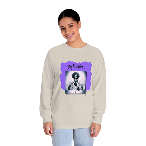 Unisex Classic Long Sleeve T-Shirt - Shopping - My Blissful Corner