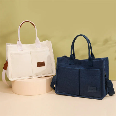 Casual Daily Canvas Tote Shoulder Bag