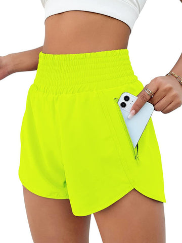 Women's Fashion High Top Sports Running Shorts