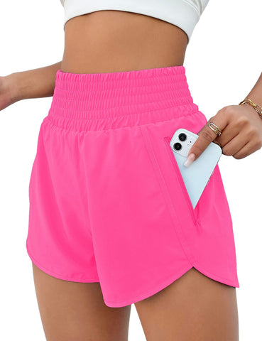 Women's Fashion High Top Sports Running Shorts