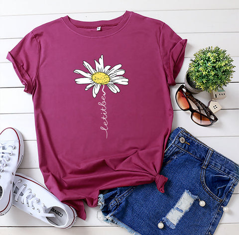 Let It Be Daisy T-Shirt