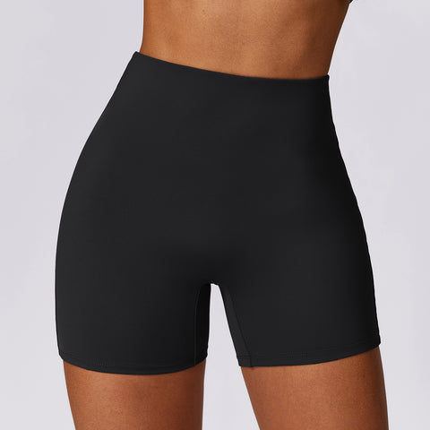 Brushed Outer Wear Contracting Fitness Shorts