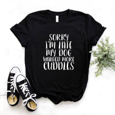 Pet Cuddles Short-sleeved Women's Top