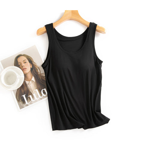 Plus Size Tank with Bra One-piece