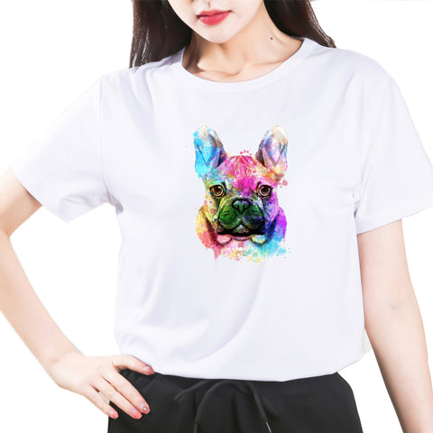 Colorful French Bulldog T-Shirt