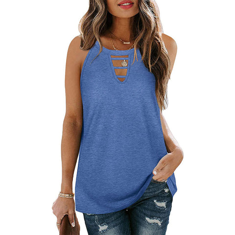 Hollow Casual Women's Tank Top