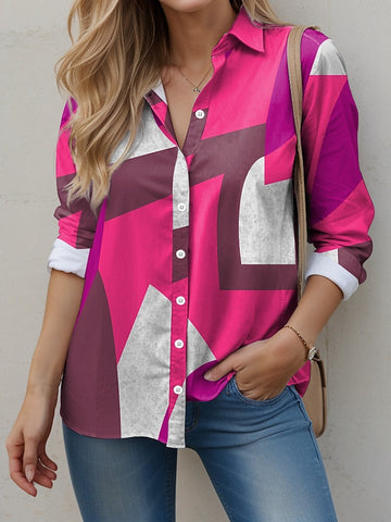 Colorful Geometric Elegant Top