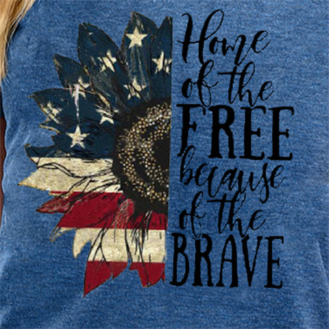 Home Of The Free Independence Day T-Shirt