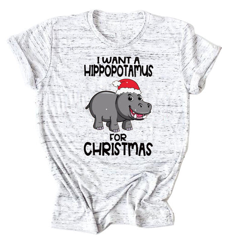 I Want A Hippopotamus T-Shirt