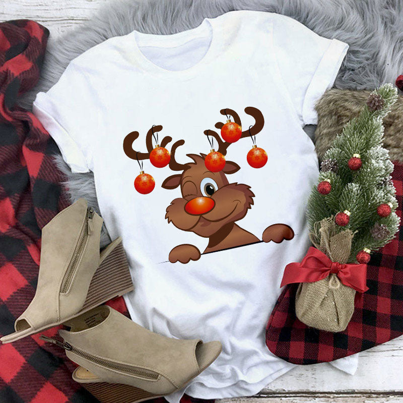 Christmas Cartoon Santa Claus T-Shirt