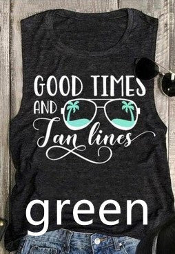 Good Times Fashion Tank Top