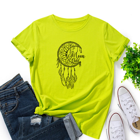 Moon Child Dream Catcher T-Shirt