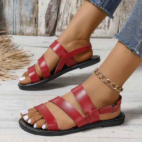 Fashion Round Toe Beach Roman Women's Sandals