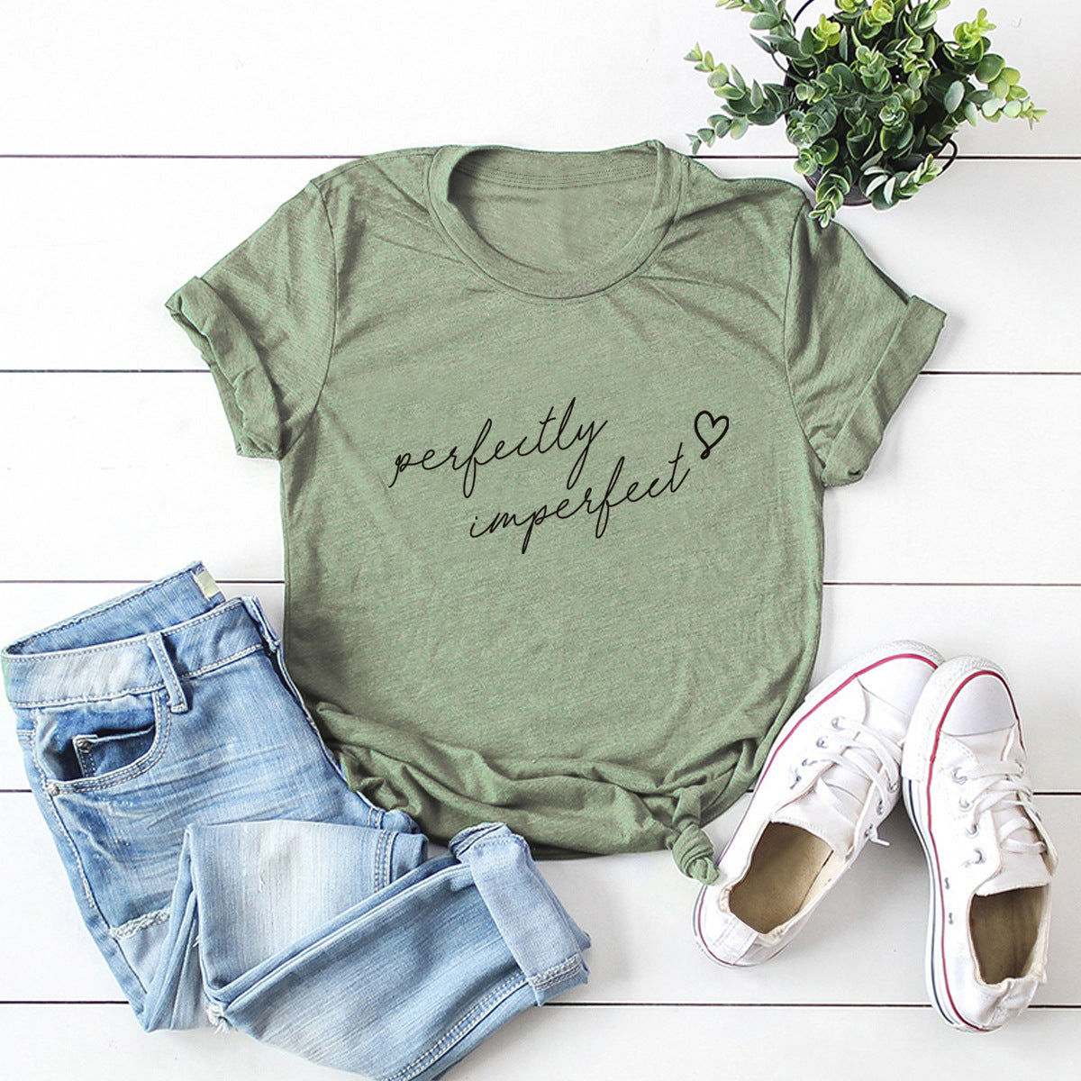 Perfectly Imperfect Short Sleeve Top