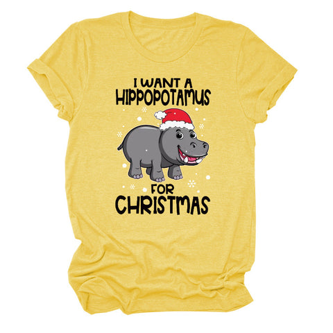 I Want A Hippopotamus T-Shirt