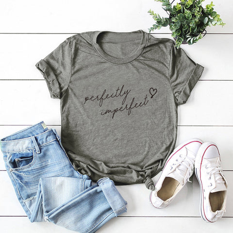 Perfectly Imperfect Short Sleeve Top