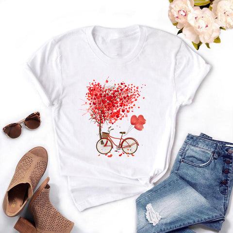 Bicycle Hearts, Hello Summer T-Shirt