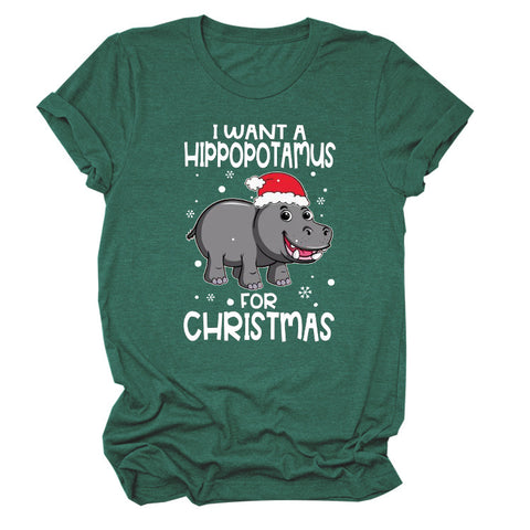 I Want A Hippopotamus T-Shirt