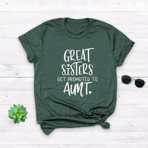 Great Sisters Great Aunt Crew Neck Women T Shirt