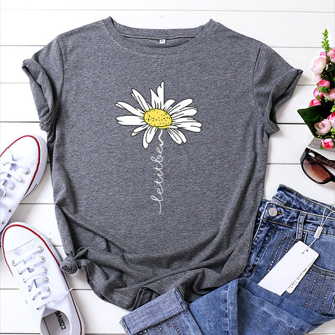 Let It Be Daisy T-Shirt