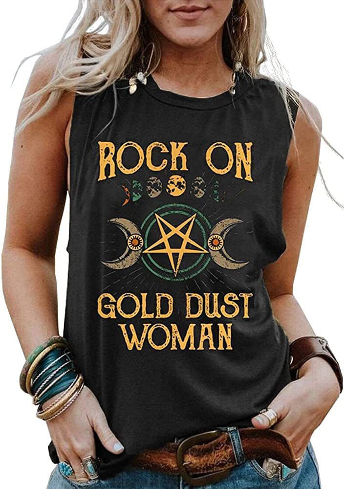 New Ladies Rock On Tank Top