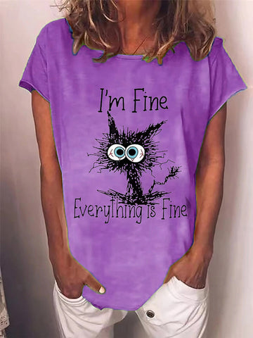 I'm Fine Everything's Fine T-Shirt