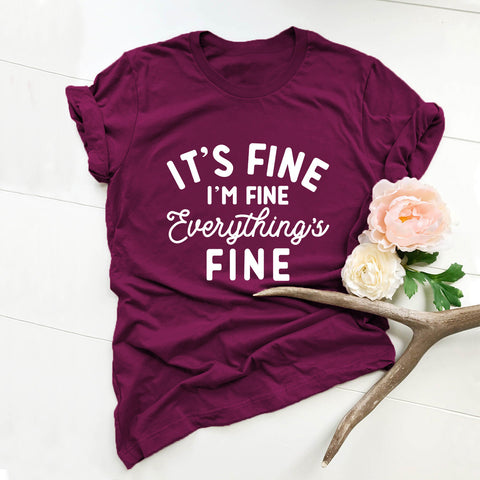 I'm Fine Women's Casual Top