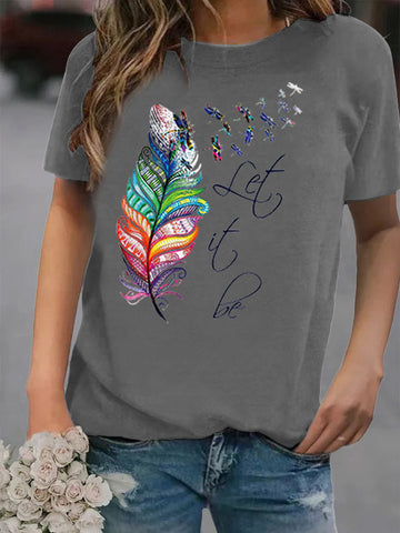 Let It Be Dragonfly T-Shirt