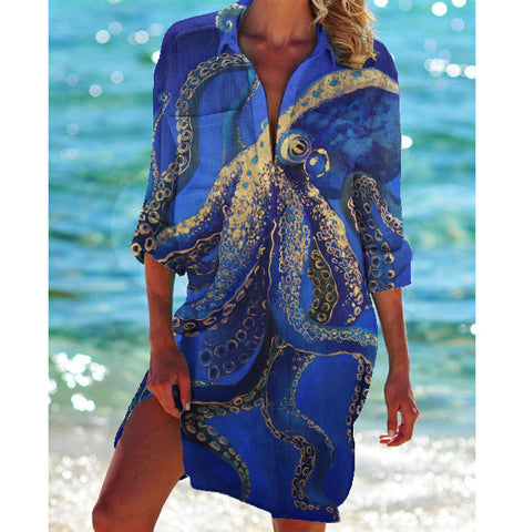 Women's Vacation Beach Bikini Coverup